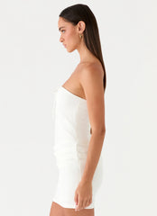 Thalina Mini Dress - White